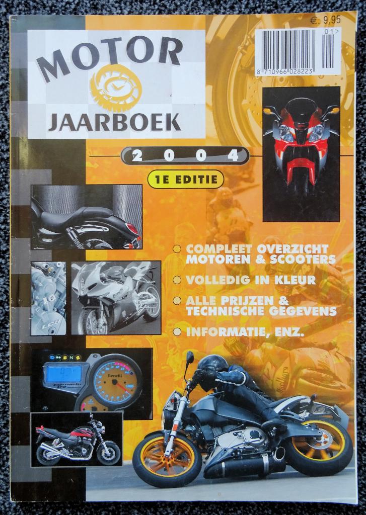 Motor Jaarboek 2004, Boeken, Motoren, Gelezen, Algemeen, Ophalen of Verzenden