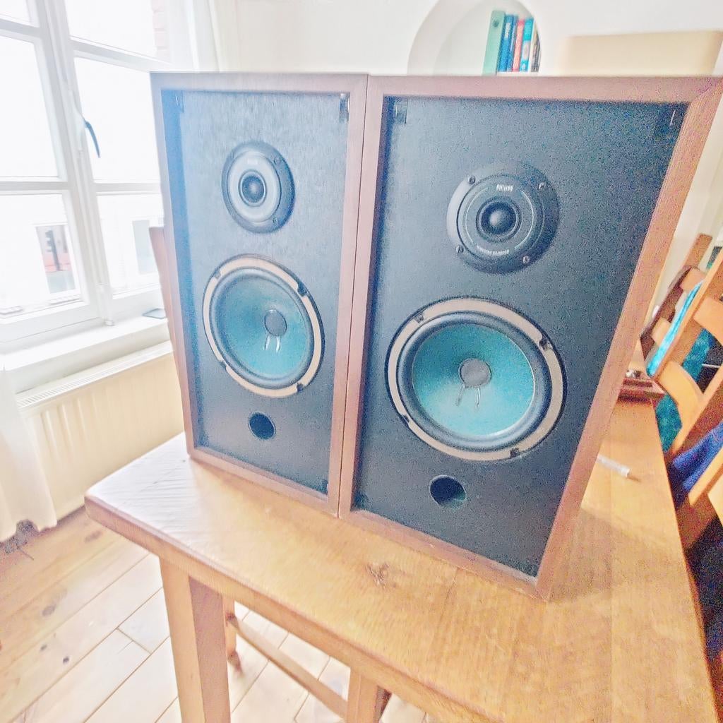 marantz 5 G luidsprekers, Gebruikt, 60 tot 120 watt, Front, Rear of Stereo speakers, Ophalen