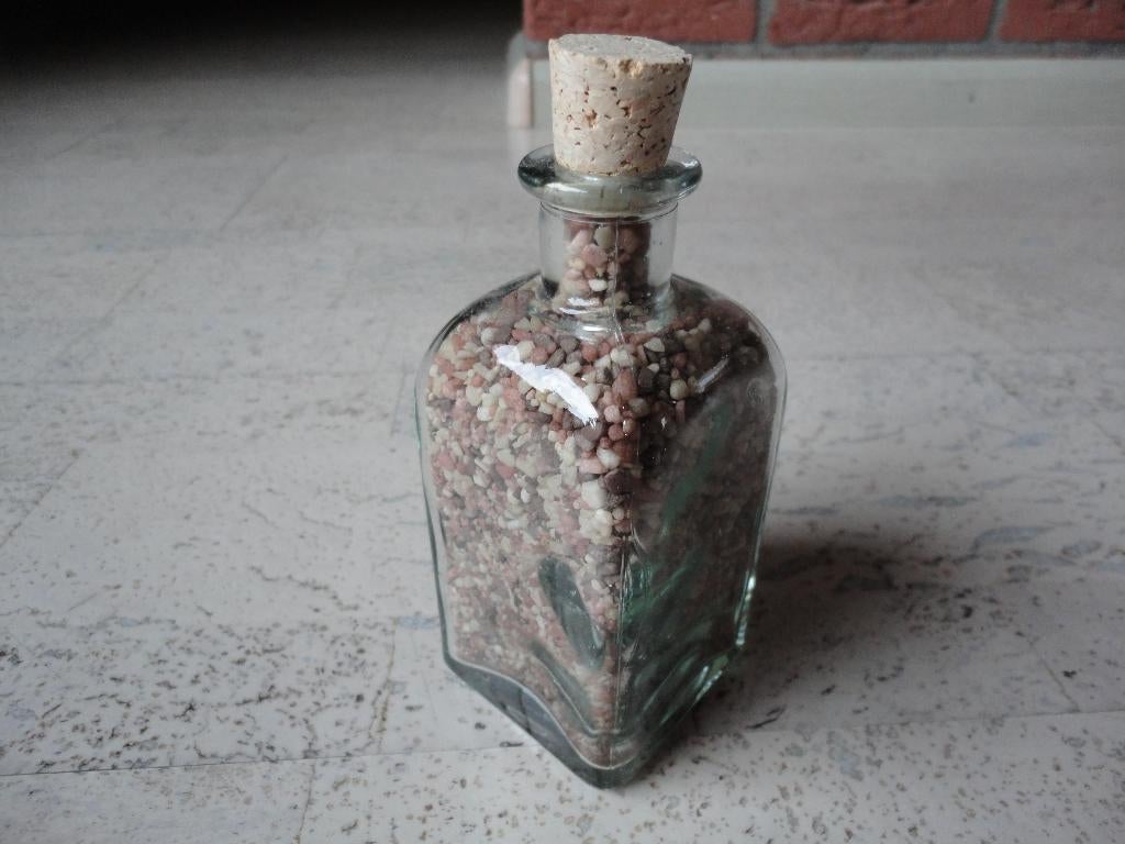 Badzout 250 gram in een glazen flesje met een kurk, Ophalen of Verzenden, Nieuw, Bad & Douche