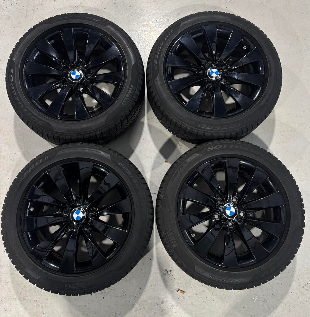 5x120 BMW velgen 225 50 17 winterbanden, Ophalen, Gebruikt, Banden en Velgen, 17 inch