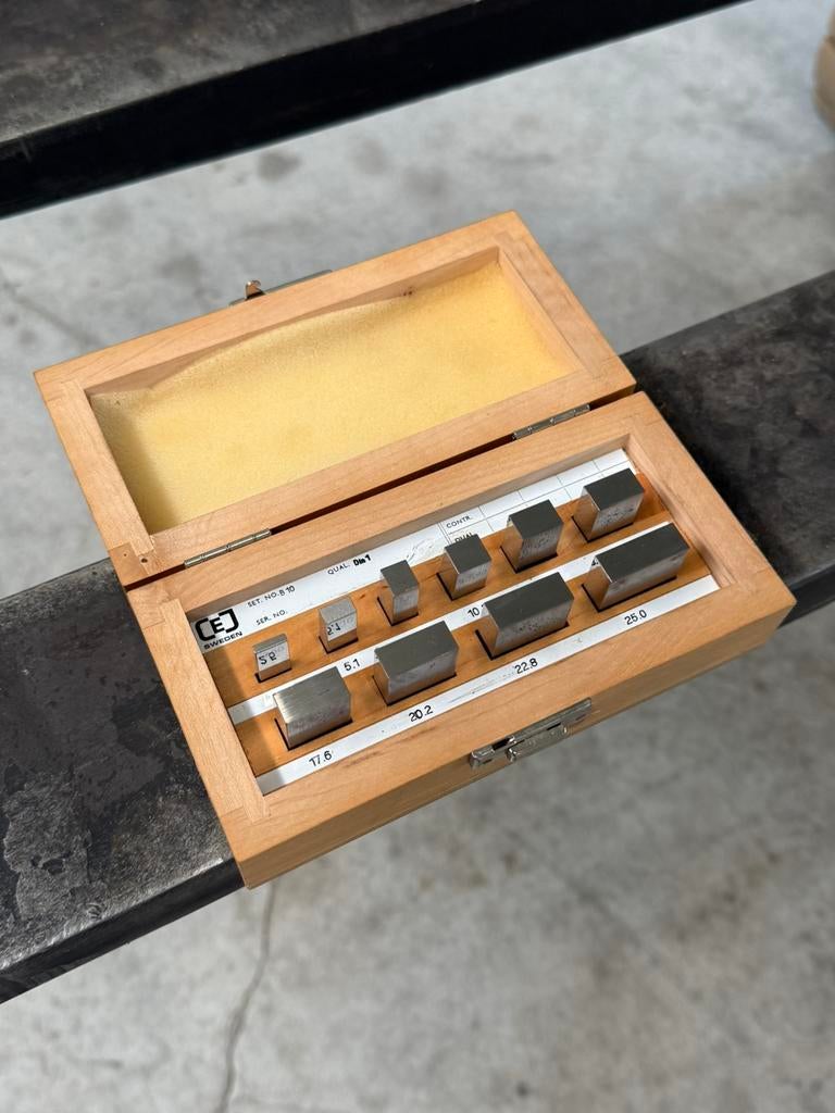 E Sweden Eindmatenset eindmaten, Doe-het-zelf en Verbouw, Ophalen, Dimatech, Mitutoyo, E sweden