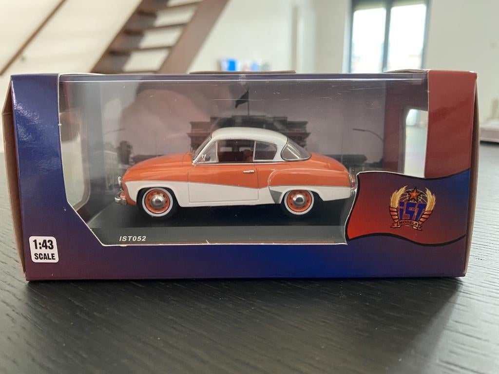 Wartburg 311 Coupé 1/43 IST, Ophalen of Verzenden, Nieuw, Auto, Overige merken