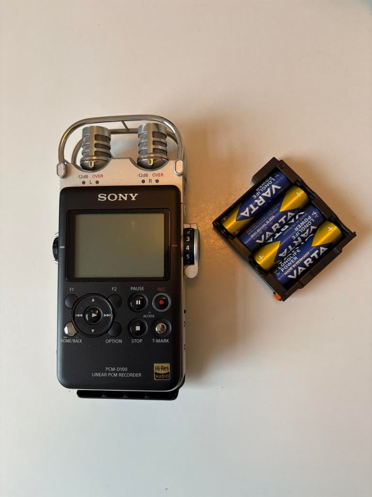 Sony PCM D100 recorder, Ophalen of Verzenden, Gebruikt, Audio