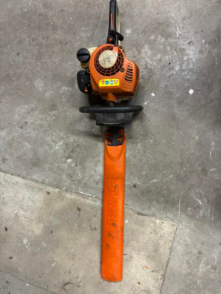Stihl HS45 heggenschaar, Tuin en Terras, Heggenscharen, Ophalen, Zo goed als nieuw, Benzine