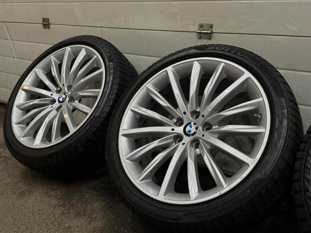Originele BMW 5 serie winterwielen 19 inch G3X Sytling 633, 19 inch, Banden en Velgen, Personenwagen, Gebruikt