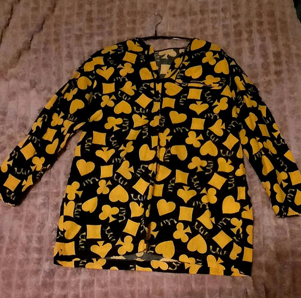 Boerenkiel Carnaval Joker Kaart Motief maat L, Kleding | Heren, Carnavalskleding en Feestkleding, Ophalen of Verzenden, Zo goed als nieuw