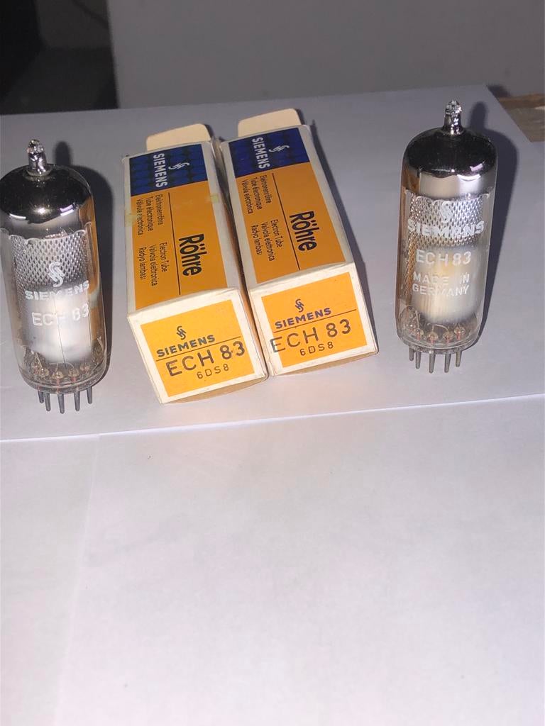 Siemens buizen ECH83 nieuw in doos teab, Ophalen of Verzenden, Nieuw