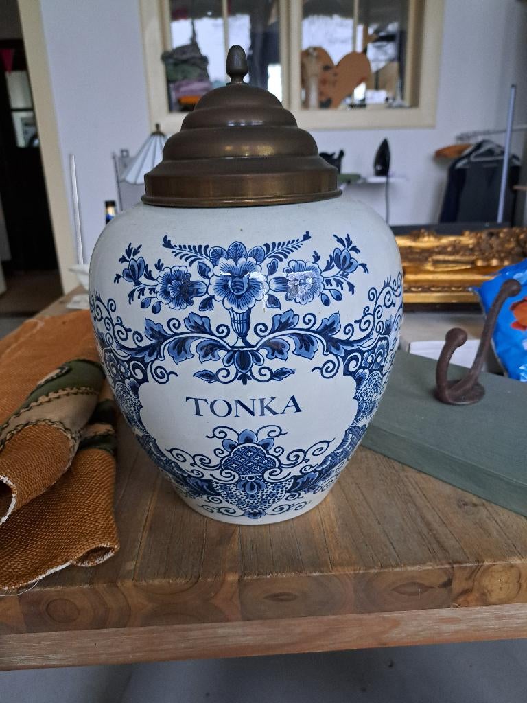 Tabakspot Tonka, Antiek en Kunst, Antiek | Keramiek en Aardewerk, Ophalen of Verzenden