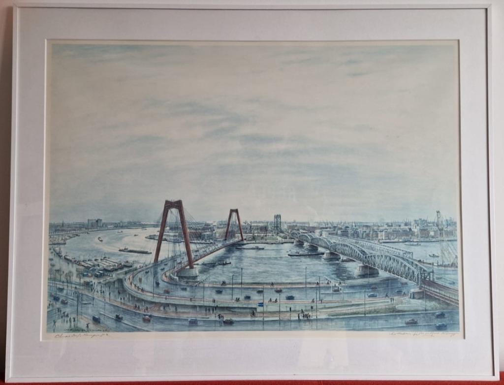 Litho in Offset Charles Jean Kemper ; handgesigneerd, Ophalen