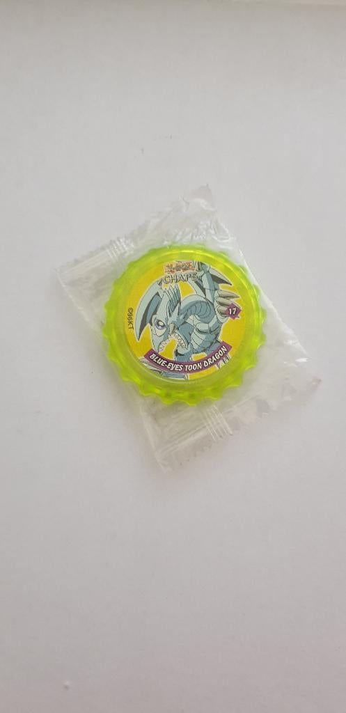 3412 yu gi oh chaps blue eyes toon dragon nr 17 in folie, Verzamelen, Flippo's, Verzenden, Losse flippo's