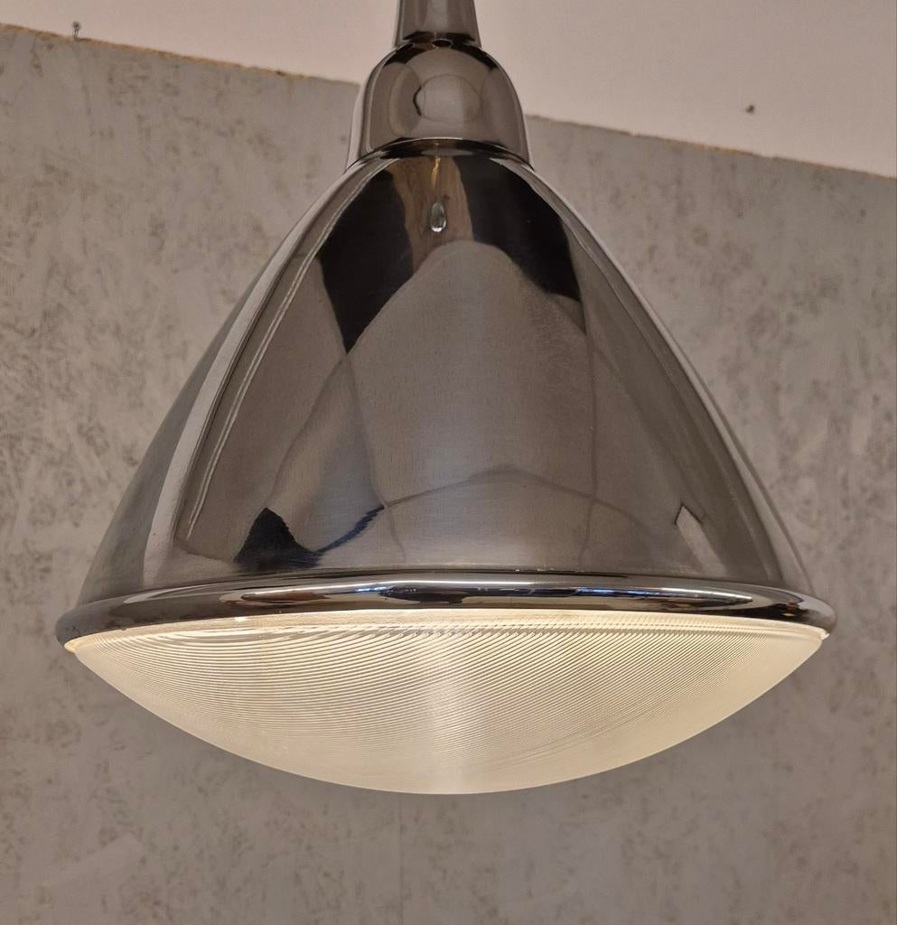 Ingo Maurer industriële hanglamp – vintage design – Ø38 cm, Ophalen, Gebruikt, Ingo Maurer, Vintage