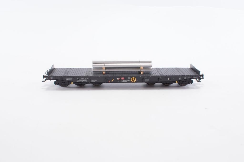 Marklin H0 OVP 00778-10	Zwaarlastwagen met staallading DB, Wisselstroom, Wagon, Ophalen of Verzenden, Zo goed als nieuw