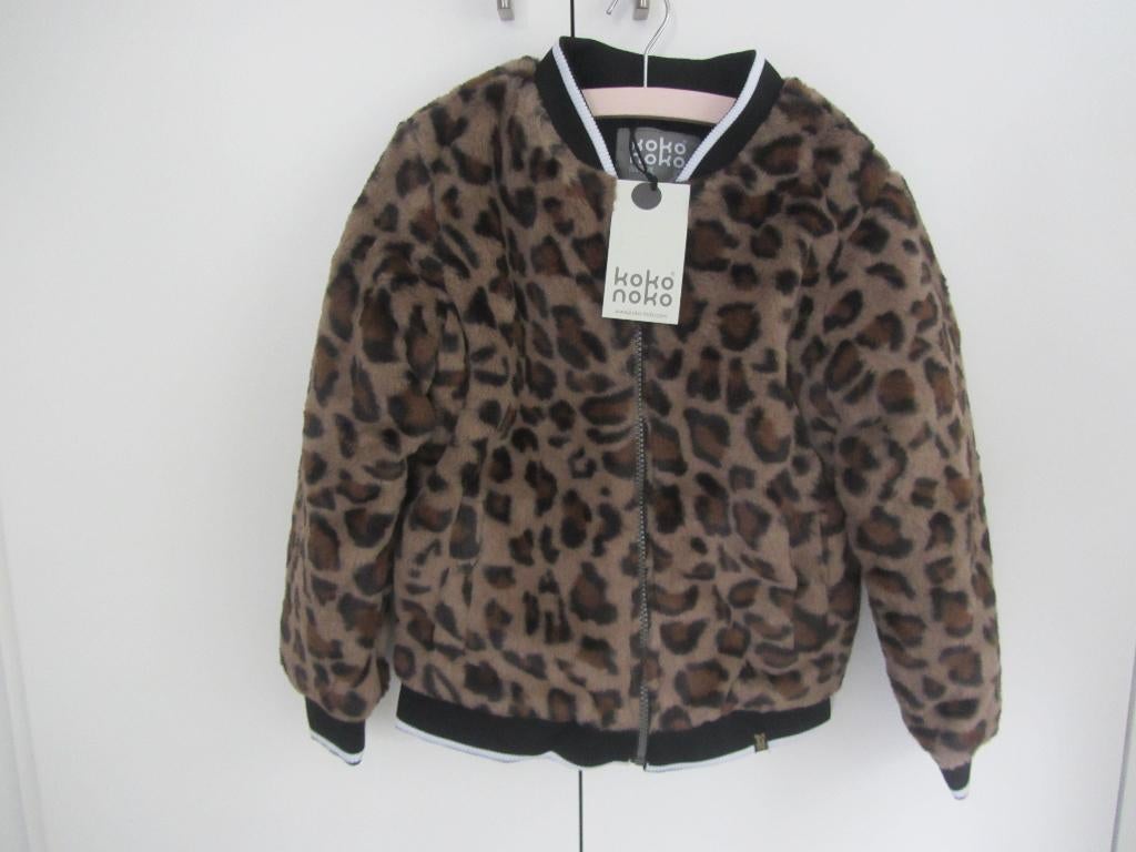 Nieuwe winterjas Koko Noko maat 128, Ophalen of Verzenden, Nieuw, Meisje, Jas