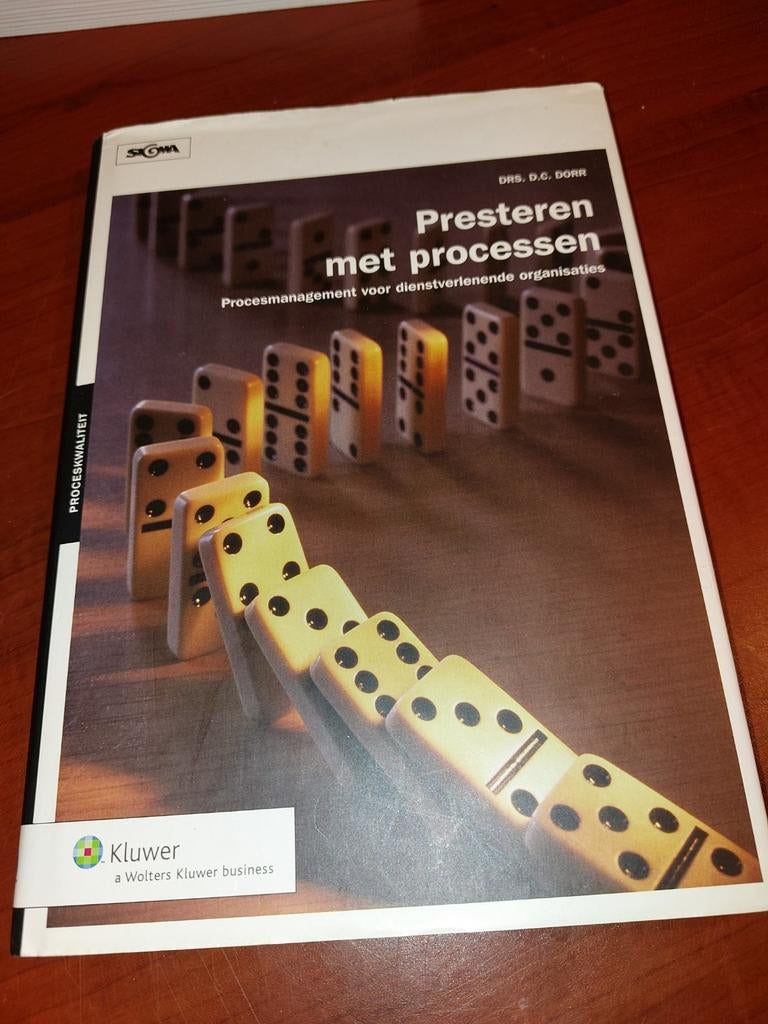 Presteren met processen - Daan Dorr - HBO Studieboek, Ophalen of Verzenden