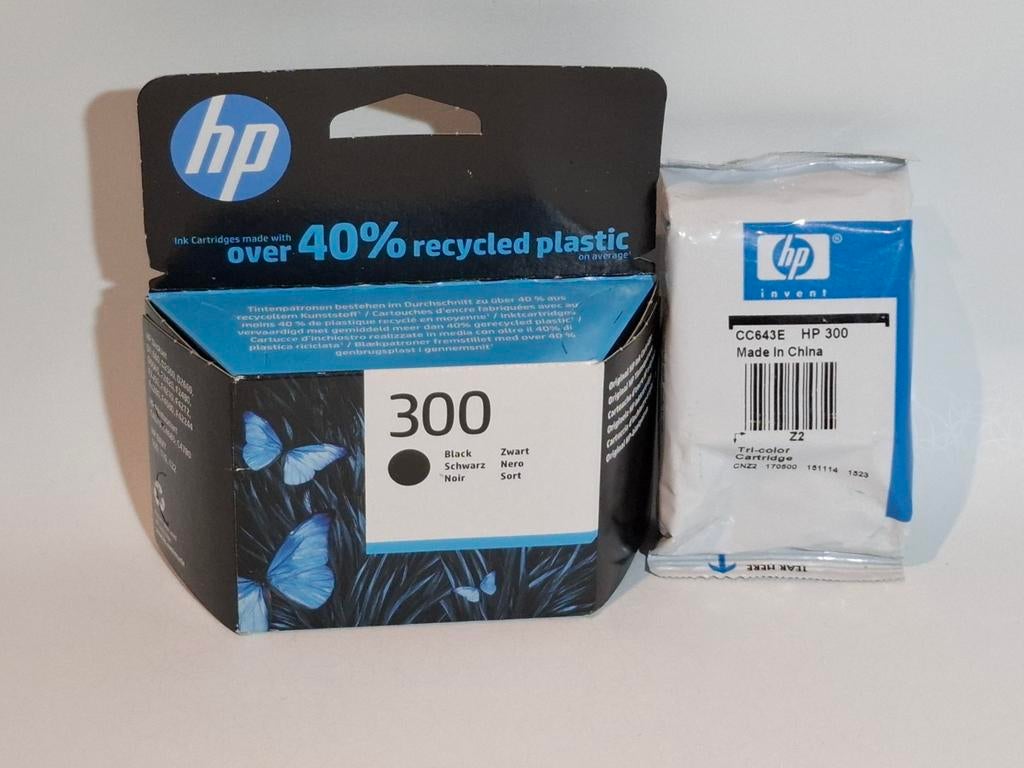 Nieuwe HP 300 Zwart en Kleuren Cartridge, Ophalen of Verzenden, Nieuw, Cartridge, HP