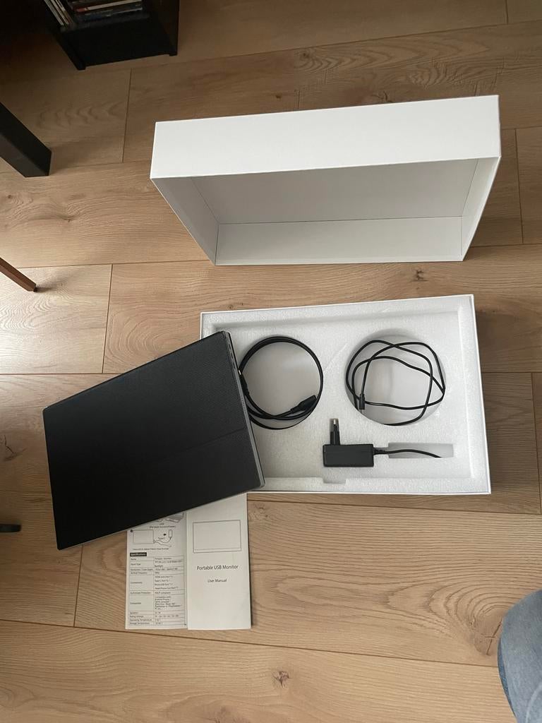 Portable USB Monitor, Computers en Software, Monitoren, Ophalen, IPS, Full HD, USB-C