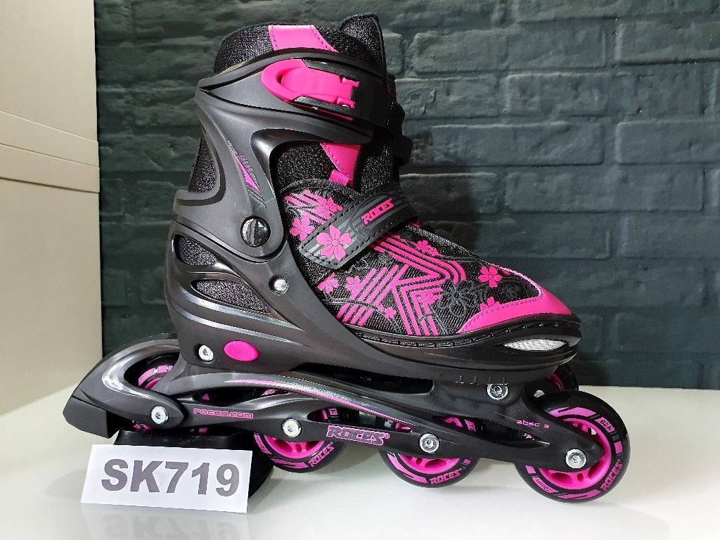 Roces Jokey Skeelers Skates 4x72mm Wielen Maat 38 39 40 41, Verstelbaar, Nieuw, Kinderen, Inline skates 4 wielen
