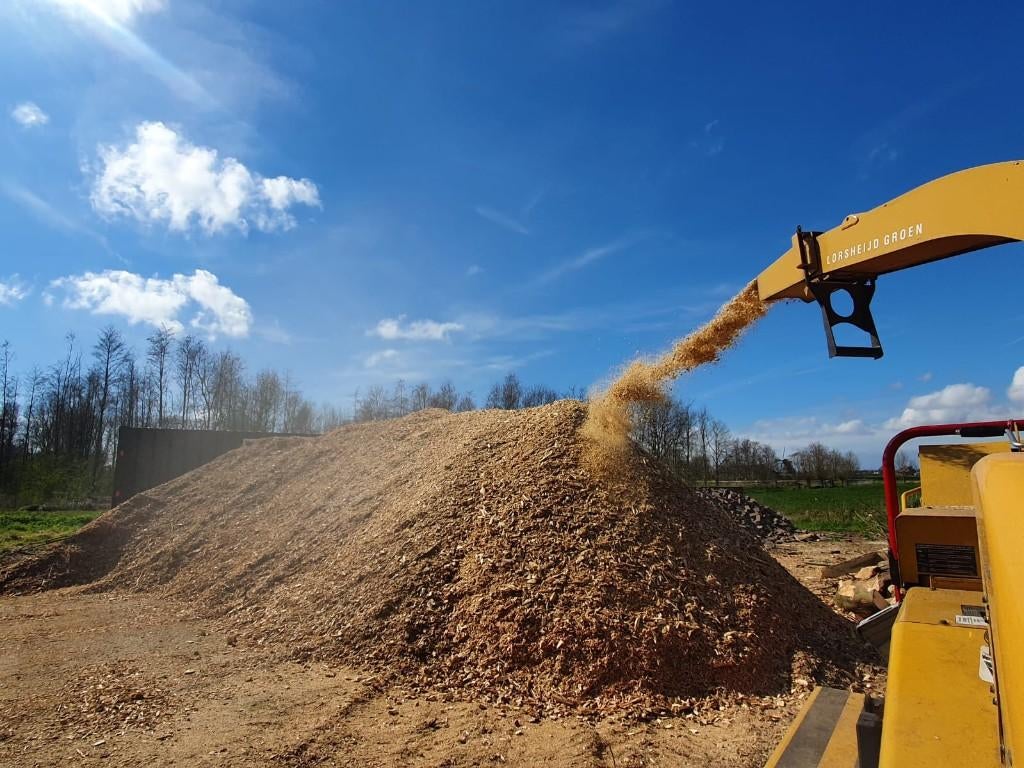 Houtsnippers, tuinpadsnippers, snippers, boomschors, schors, Ophalen, Boomschors