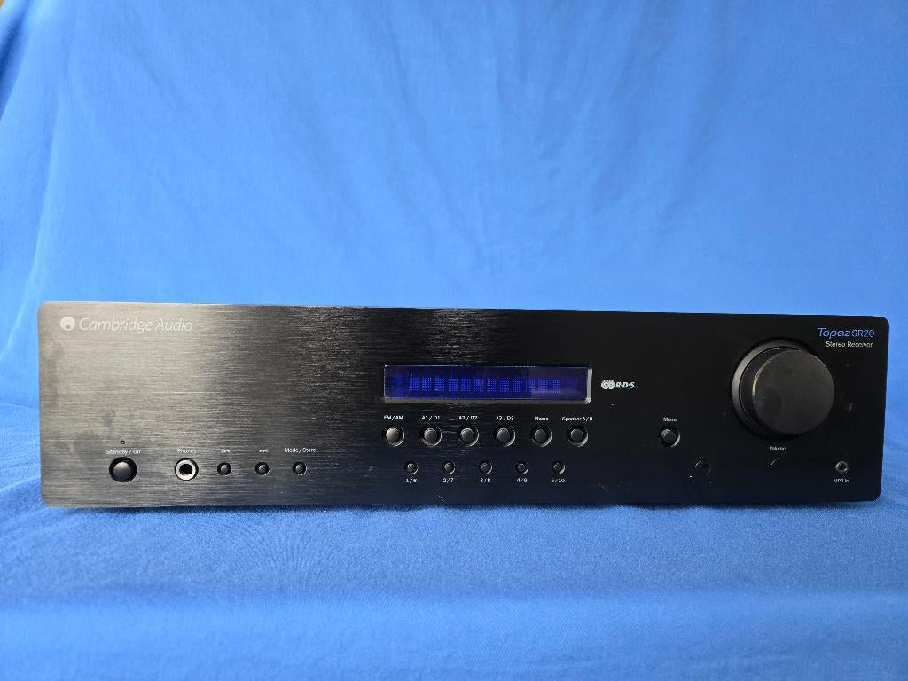 Cambridge Audio Topaz SR20 Receiver – 100W – Perfect werkend, Zo goed als nieuw, 60 tot 120 watt, Stereo, Ophalen