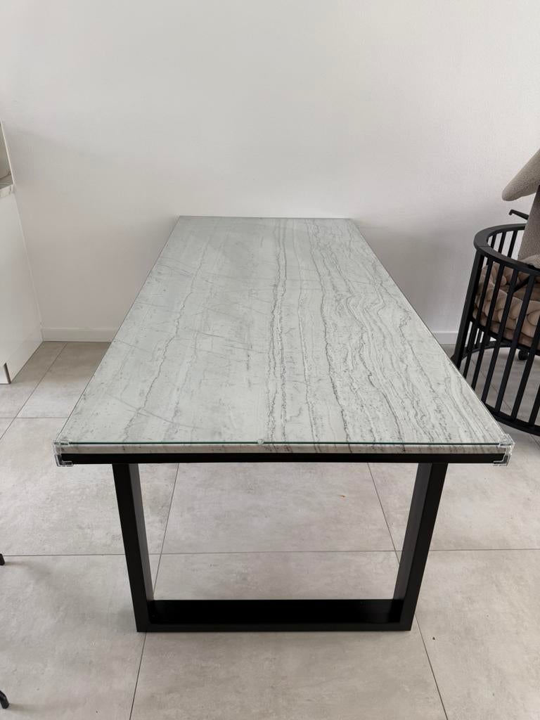 Eettafel  Richmond Lexington, Huis en Inrichting, Tafels | Salontafels, 100 tot 150 cm, Zo goed als nieuw, Minder dan 50 cm, Rechthoekig