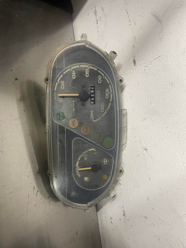 Piaggio skipper km teller, Ophalen