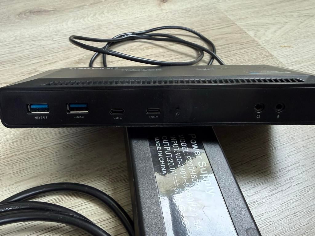 Wavlink USB-C 4K Docking Station, Computers en Software, Dockingstations, Ophalen of Verzenden, Gebruikt, Docking station, Laptop