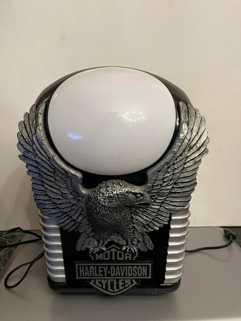 Harley Davidson radio met originele lamp, Ophalen of Verzenden
