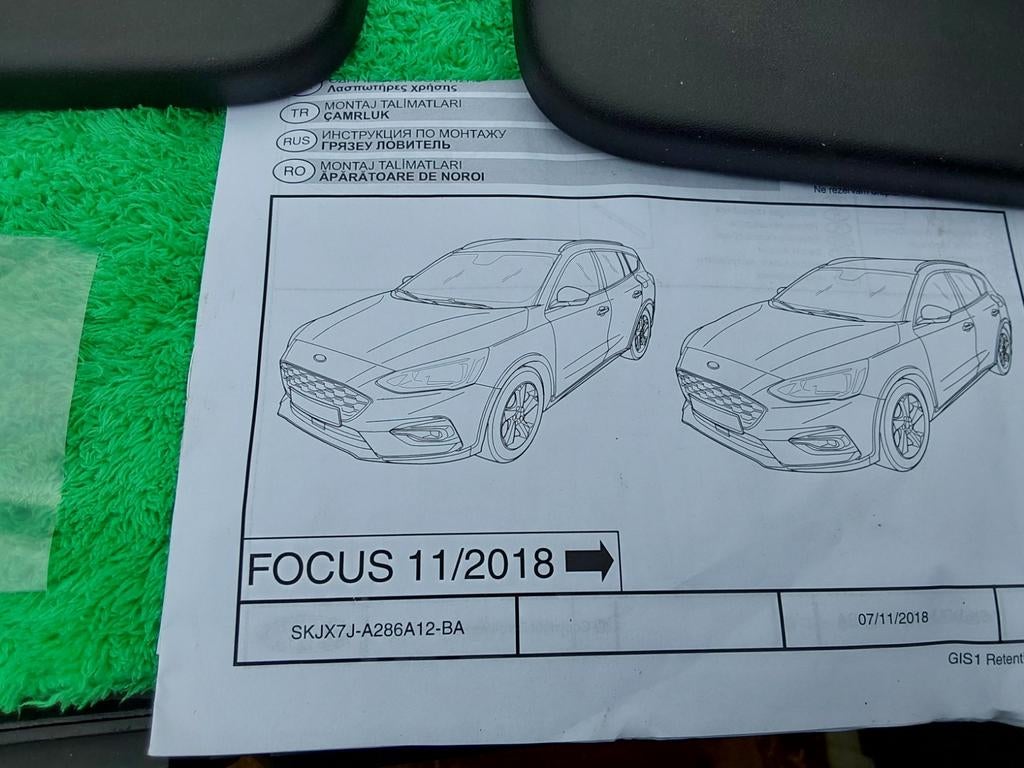 Spatlappen achterzijde Ford focus wagon 2018., Ophalen of Verzenden, Zo goed als nieuw