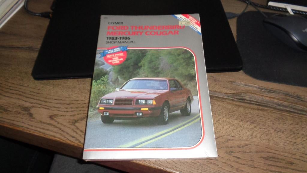 WerkplHandboek USA Ford Thunderbird-Mercury Cougar (NIEUW), Verzenden, Nieuw, Ford