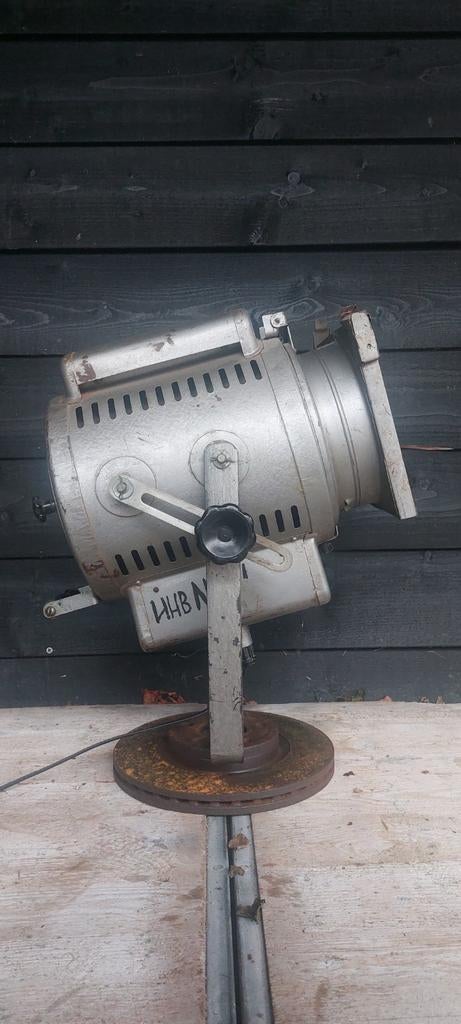 Vintage Theaterlamp / Schijnwerper, Ophalen