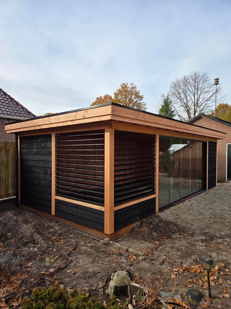 Overkapping, tuinkamer 8x4 meter inclusief montage, Tuin en Terras, Overkappingen, Nieuw, Veranda, Ophalen of Verzenden