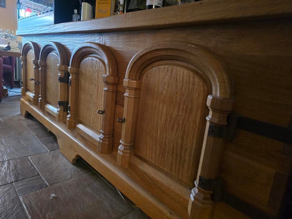 Dressoir, kast, massief eiken, Ophalen