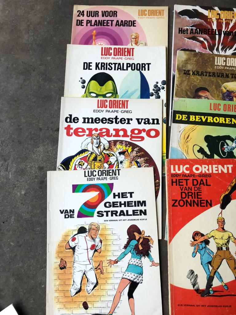 LOSSE VERKOOP ; Luc Orient Oriënt , div. delen , zie foto's, Meerdere stripboeken, Ophalen of Verzenden, Zo goed als nieuw, Eddy Paape-Greg