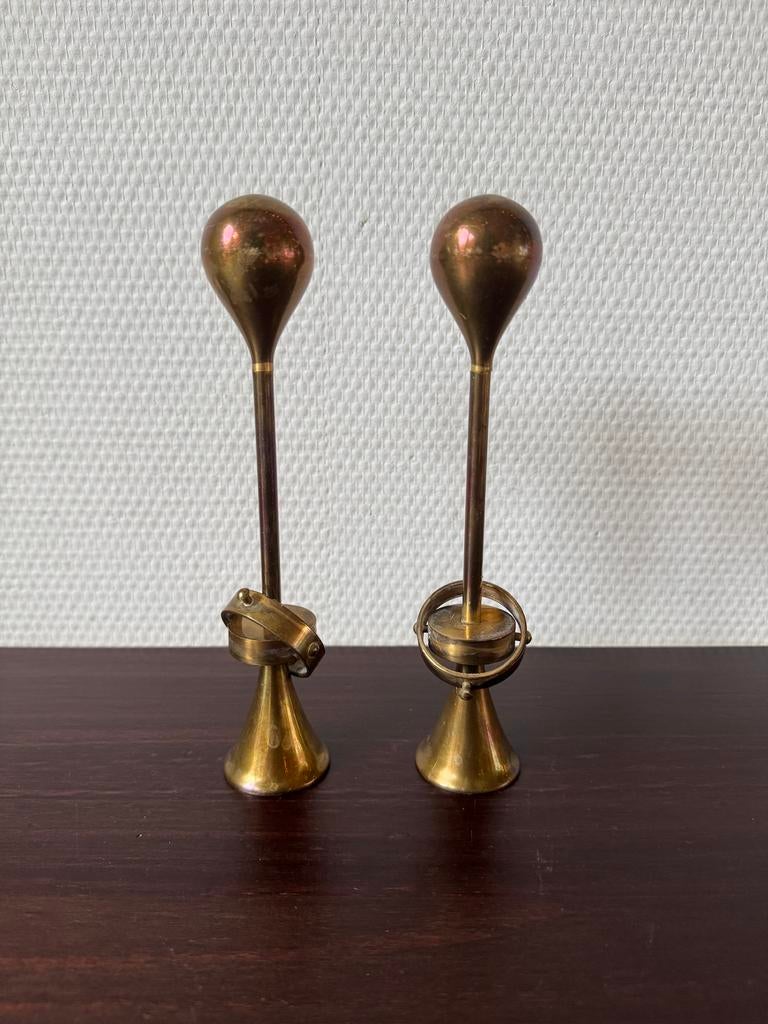 Koperen Wandlamp Onderdelen door Freddie Andersen Clear Drop, Huis en Inrichting, Lampen | Wandlampen, Gebruikt, Metaal, Ophalen of Verzenden