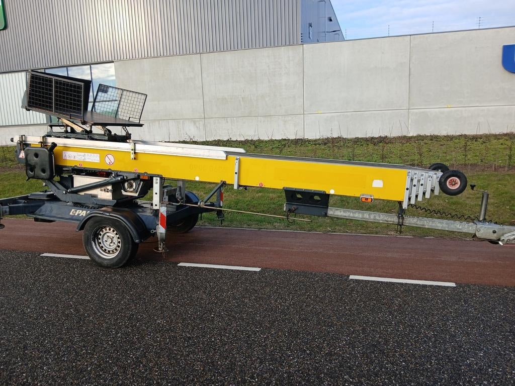 Paus Big Easy 24 mtr lift verhuislift ladderlift pannenlift, Doe-het-zelf en Verbouw, Steigers, Ophalen, Rolsteiger of Kamersteiger
