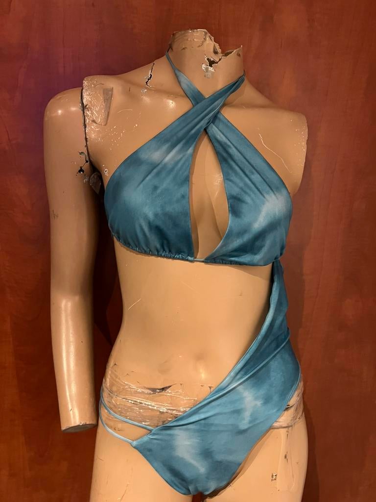 NEENA Badpak/ bikini maat m zgan, G, Blauw, G, B