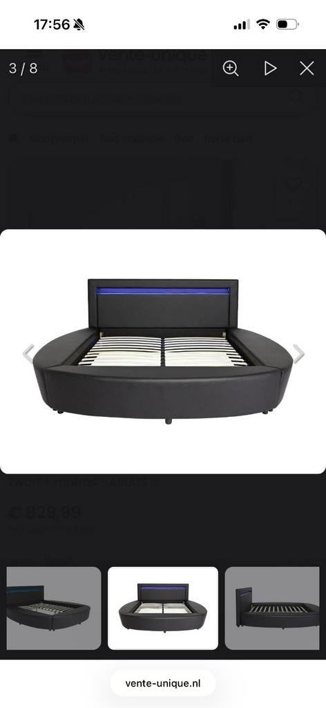 Bedframe 160x200  zonder matras, Huis en Inrichting, Slaapkamer | Slaapbanken, Ophalen, Nieuw, Tweepersoons, 160 cm