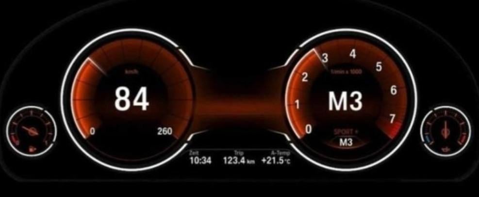 BMW F30 F10 digitale teller, Auto-onderdelen, Ophalen, BMW