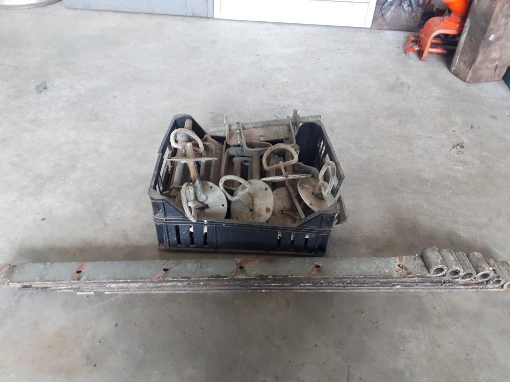 Staldeur sloten/scharnieren, Doe-het-zelf en Verbouw, Deuren en Horren, Ophalen, Gebruikt, Binnendeur, Minder dan 200 cm