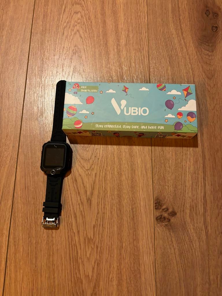 Vubio Kinderhorloge - Nieuw in doos!, Ophalen, Nieuw, Zwart, Jongen of Meisje