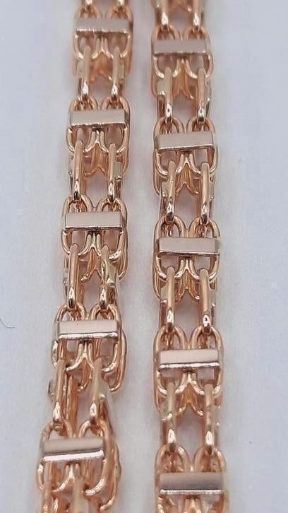 gouden Magnum ketting 14kt, Www.bredajuwelier.nl, Nieuw, Ophalen of Verzenden, Www.bredajuwelier.nl