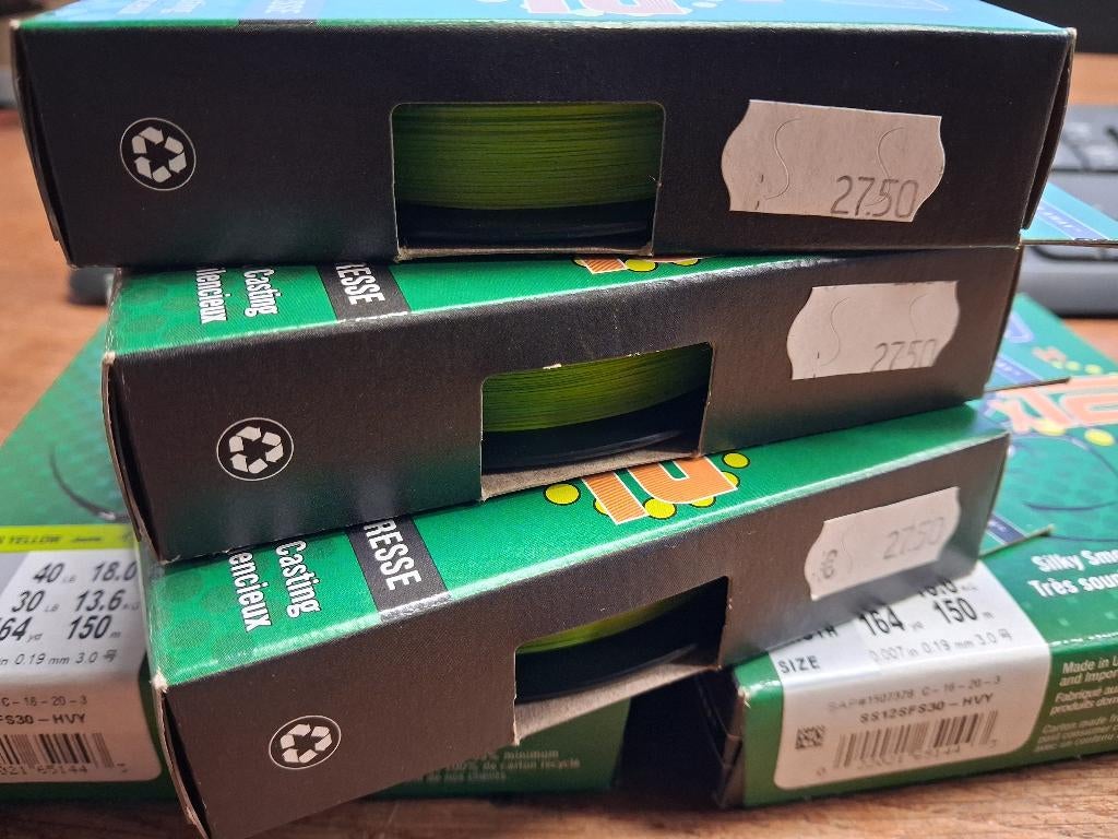 Spiderwire X12 Braid (Stealth Smooth) 0.19/18 kilo, Tinstraat, Nieuw, Info@purefishing.com, Vislijn