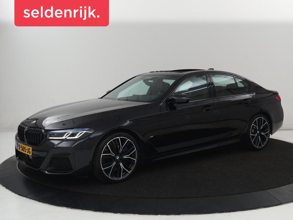 BMW 5-serie 530d M Sport | Schuifdak | Head-Up | Nappaleder, Auto's, BMW, Bedrijf, Te koop, 5-Serie, ABS, Achteruitrijcamera, Adaptive Cruise Control