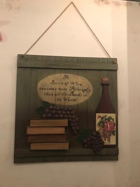 Vintage Houtsnijwerk Tableau voor je Mancave, Ophalen, Overige onderwerpen, Handgemaakt, Wanddecoratie