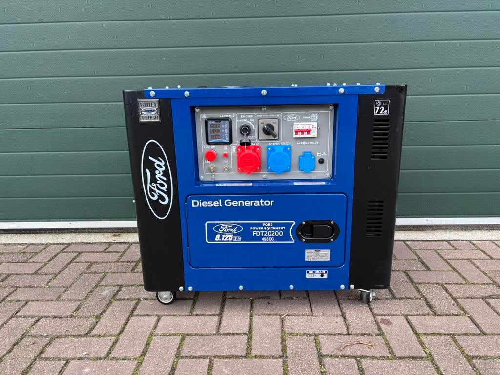 Ford 20200 generator 8KVA, Ophalen of Verzenden