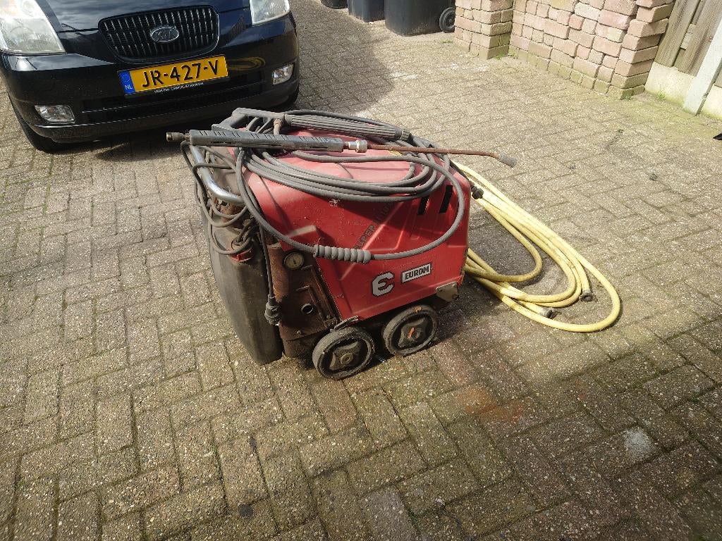 eurom hogedruk stoomreiniger, Ophalen, Gebruikt, Met regelbare waterdruk, Eurom