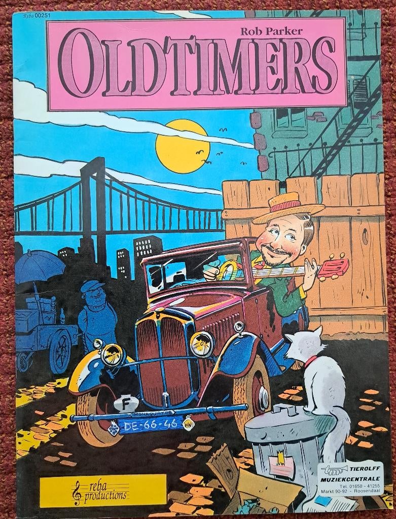 ROB PARKER - OLDTIMERS - Gitaar, Muziek en Instrumenten, Overige soorten, Ophalen of Verzenden, Populair, Gitaar