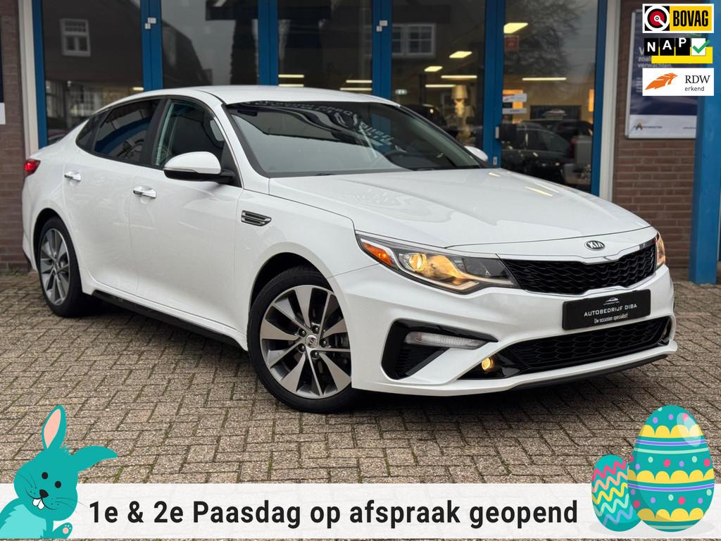 Kia OPTIMA S 2.4 AUT 2019 LEDER CLIMA LM APK NAP!, Gebruikt, 4 cilinders, 2359 cc, Optima