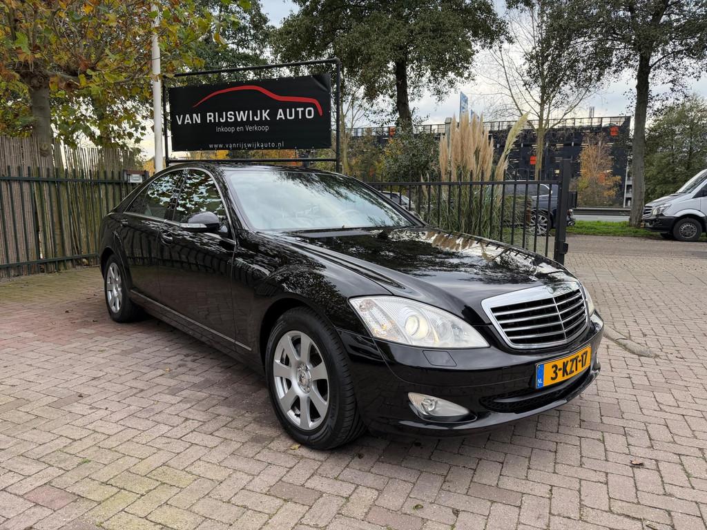 Mercedes-Benz S-klasse 320 CDI Xenon Leder Camera Stoelverk, Automaat, Achterwielaandrijving, Gebruikt, Traction-control