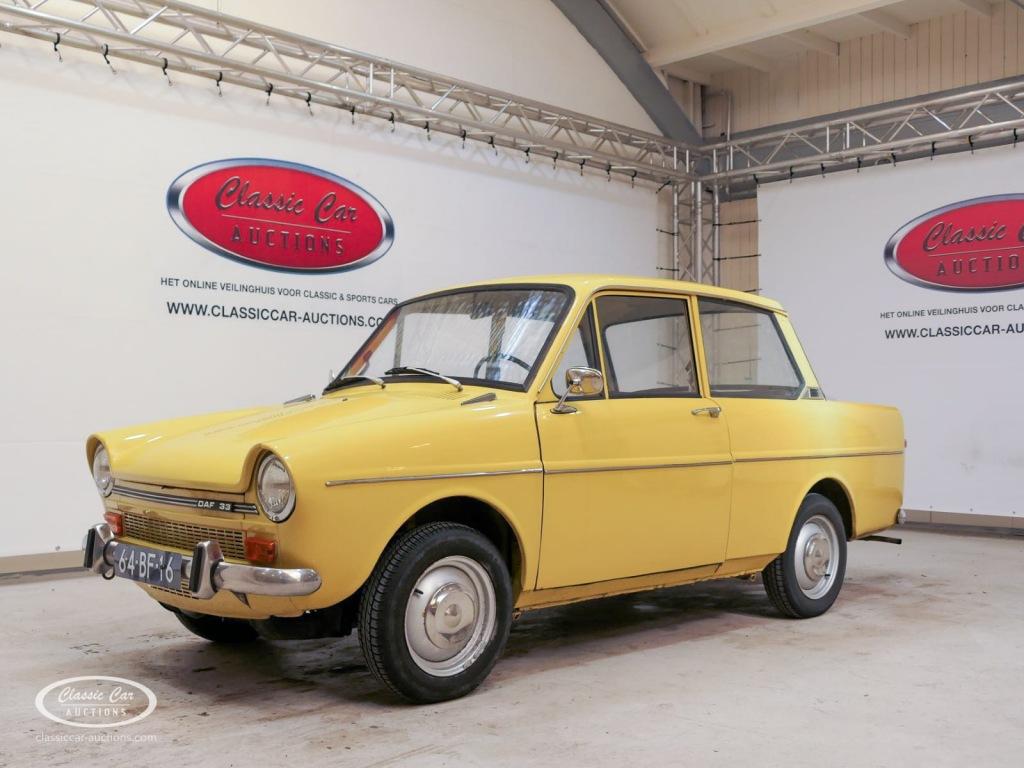 Daf 33   - ONLINE AUCTION, Auto's, Oldtimers, Automaat, Overige kleuren, 4 stoelen, Origineel Nederlands
